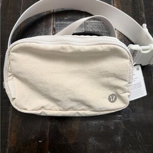 lululemon athletica Cream Belt Bag